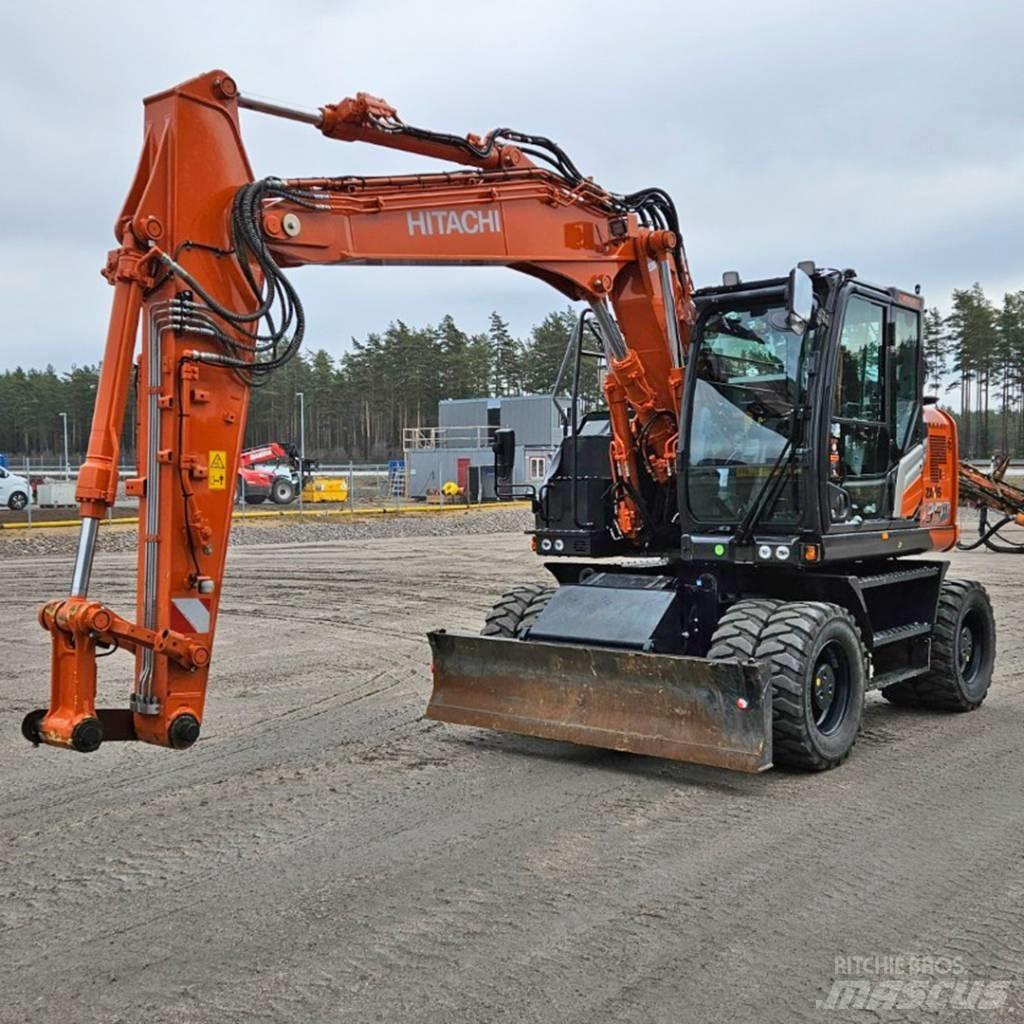 Hitachi ZX 135W Escavadoras de rodas