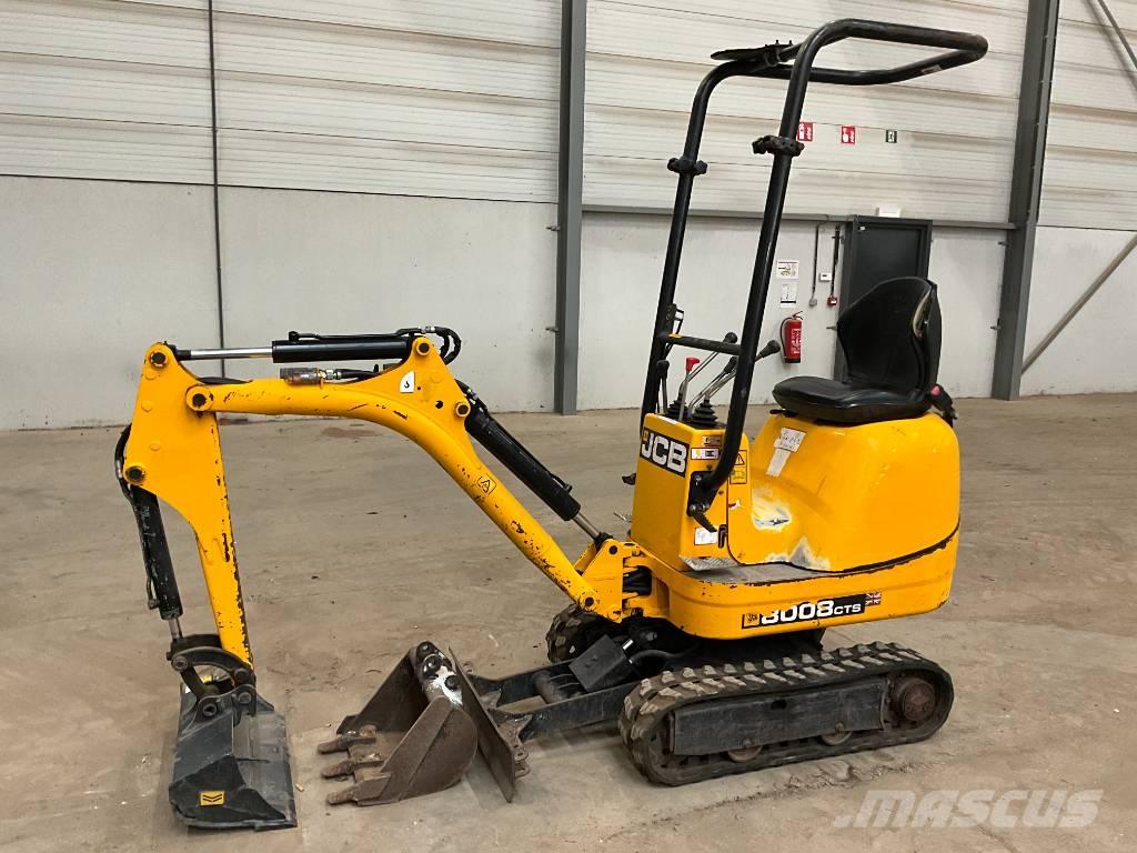 JCB 8008 Mini Escavadoras <7t
