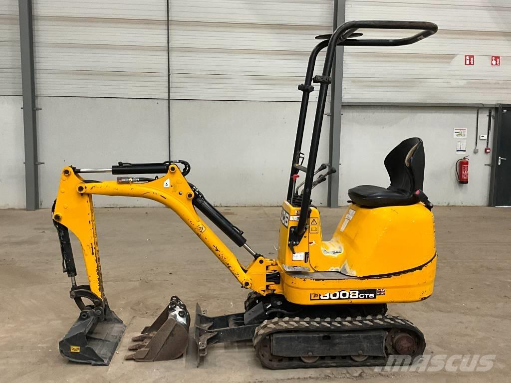 JCB 8008 Mini Escavadoras <7t