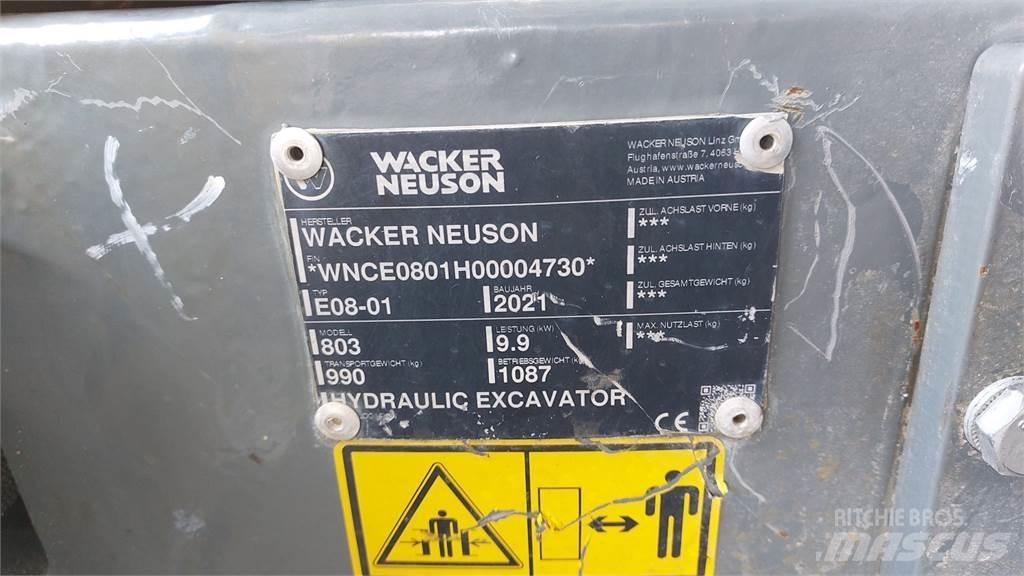 Wacker Neuson 803 Escavadoras de rastos