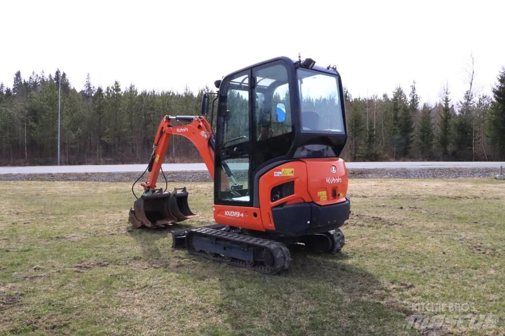 Kubota KX019-4 Mini Escavadoras <7t