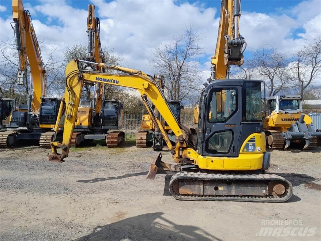 Komatsu PC55MR-3 Mini Escavadoras <7t