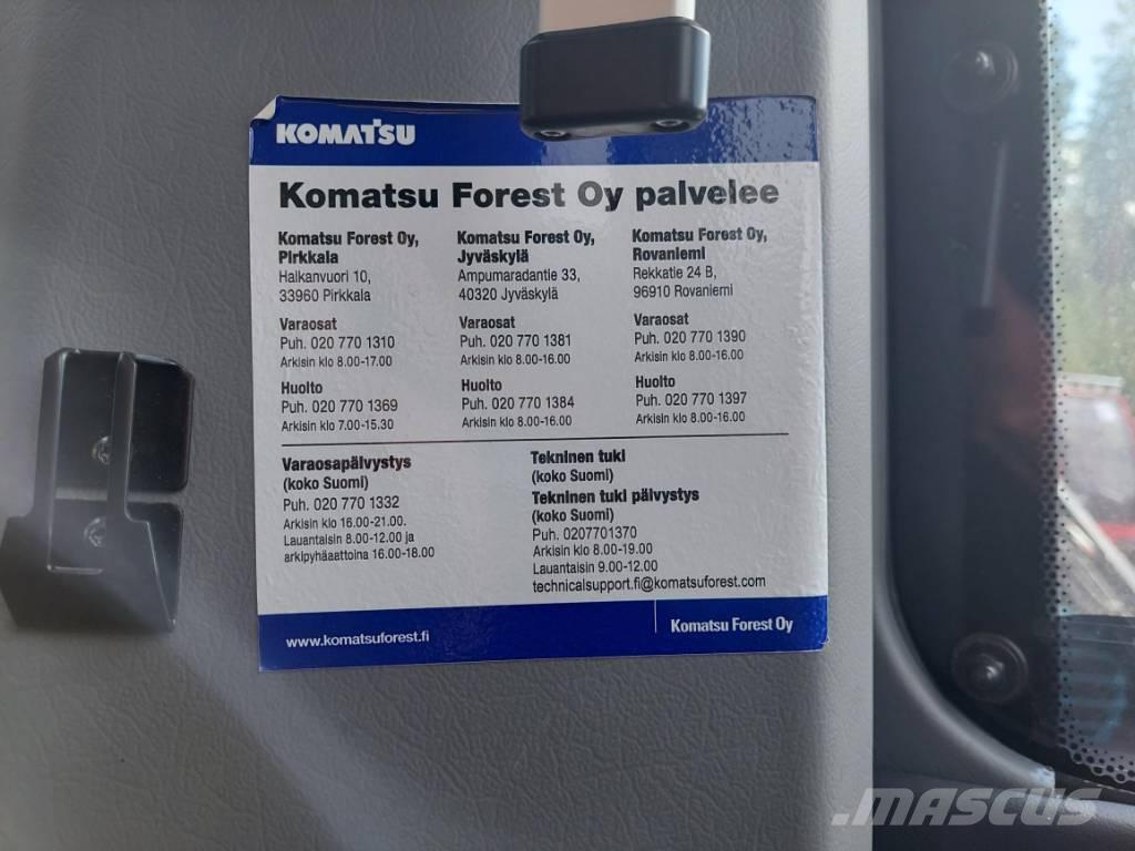 Komatsu 901 XC Processadores florestais