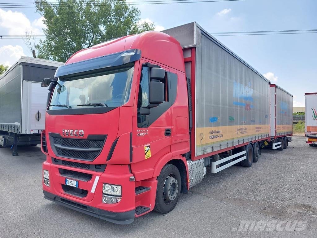 Iveco Stralis Camiões caixa cortinas laterais