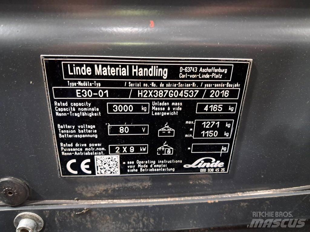 Linde E30-01 Empilhadores eléctricos