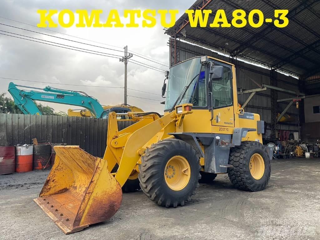 Komatsu WA80-3 Pás carregadoras de rodas