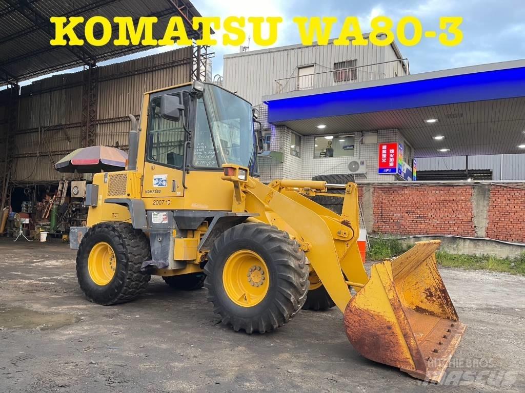 Komatsu WA80-3 Pás carregadoras de rodas
