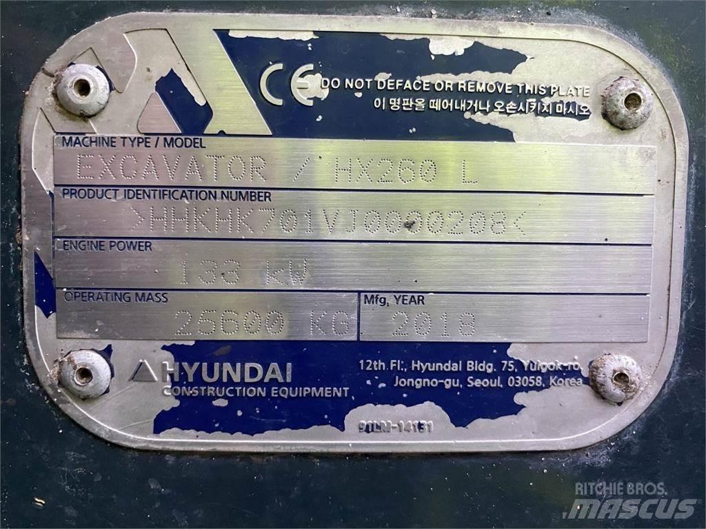 Hyundai HX260 Escavadoras de rastos