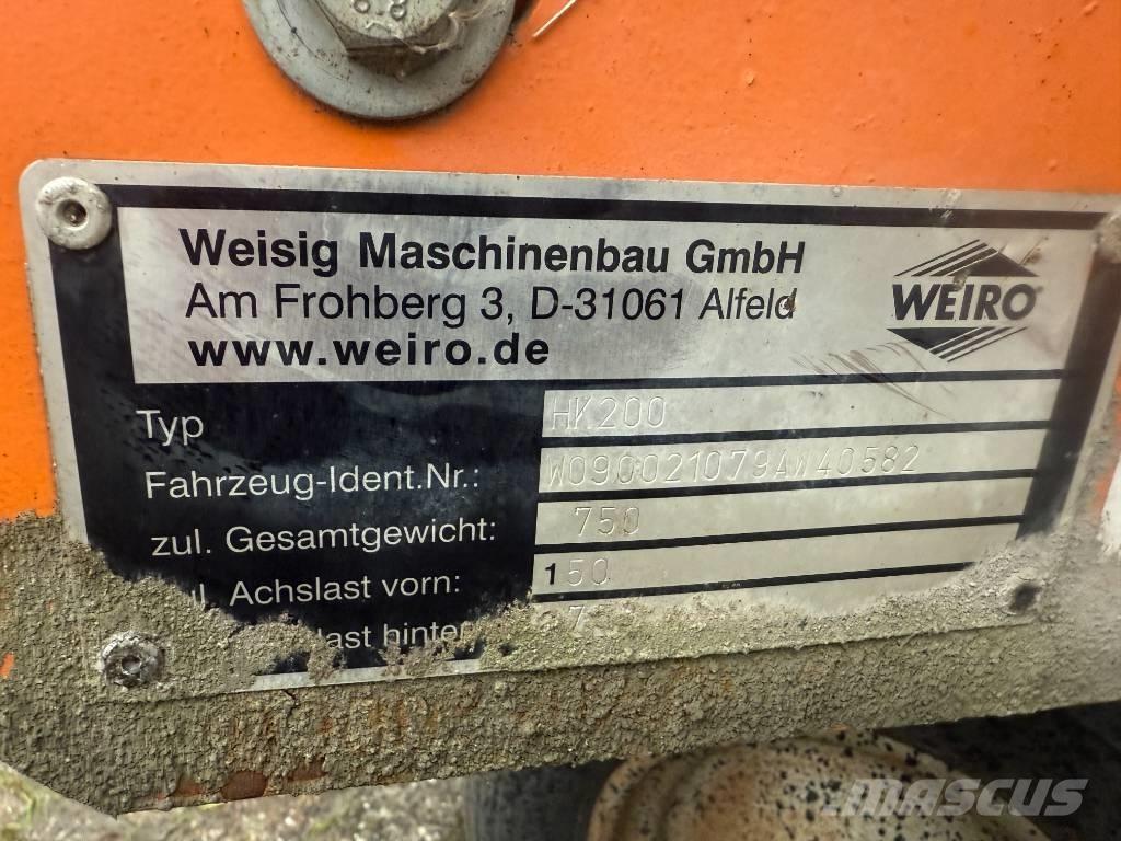 Weiro Bitumensprayer Pulverizadores de betume