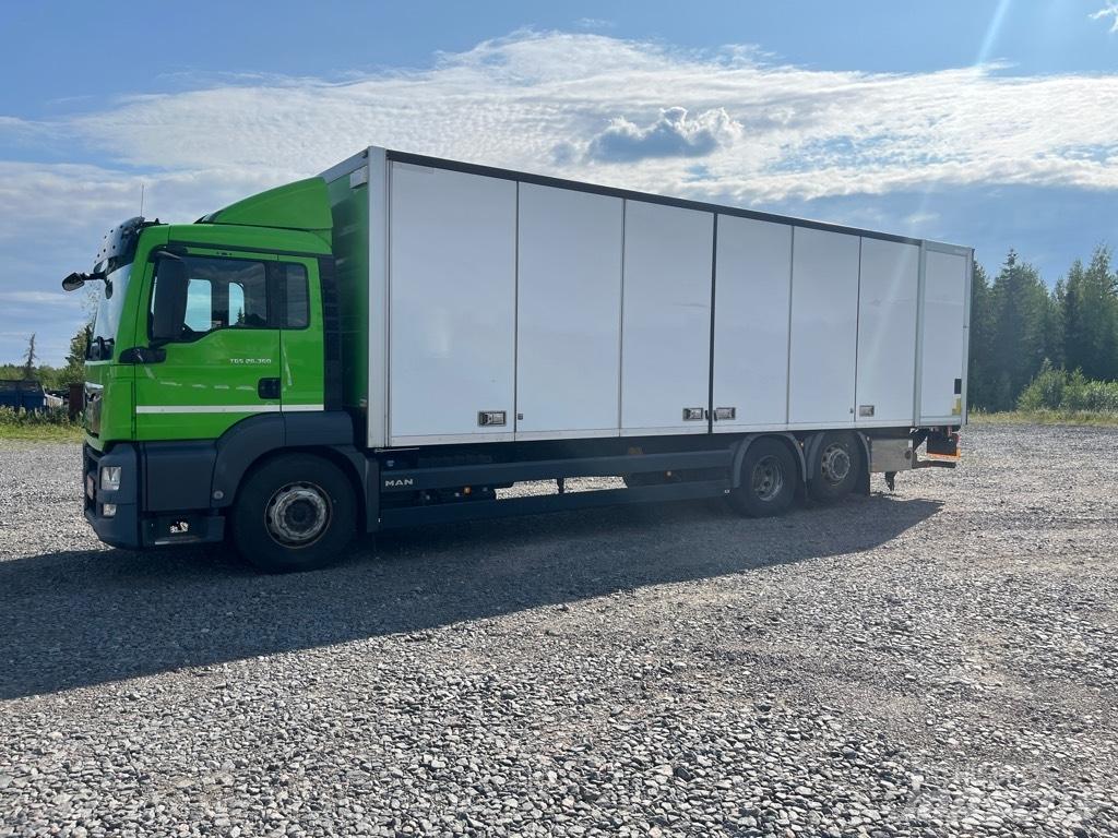 MAN TGS 26.360 Camiões de caixa fechada