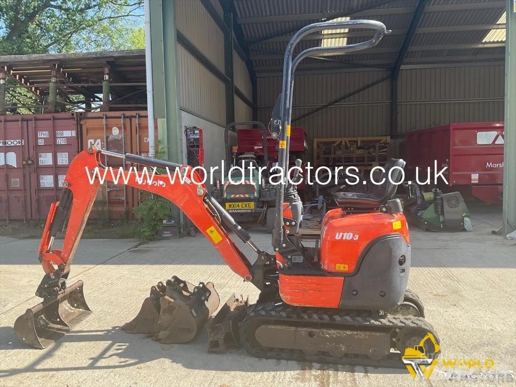 Kubota U 10-3 Mini Escavadoras <7t