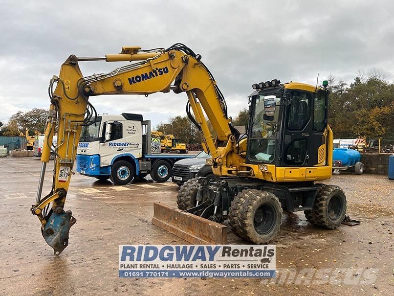 Komatsu PW 98 MR-11 Escavadoras de rodas