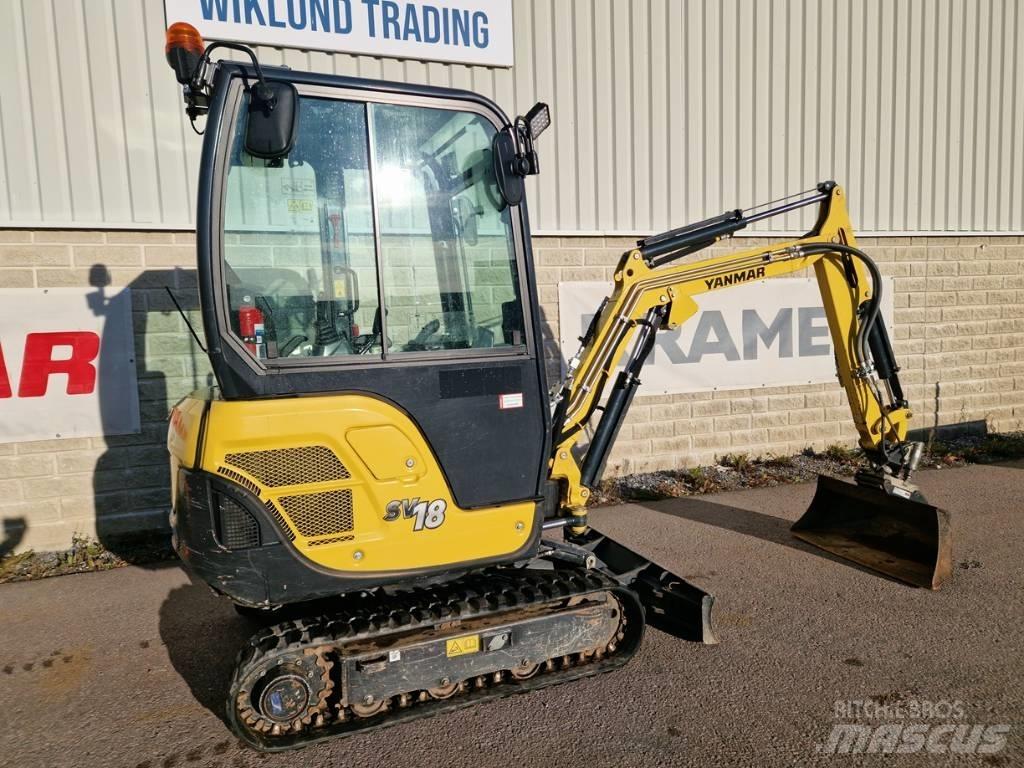 Yanmar SV 18 Mini Escavadoras <7t