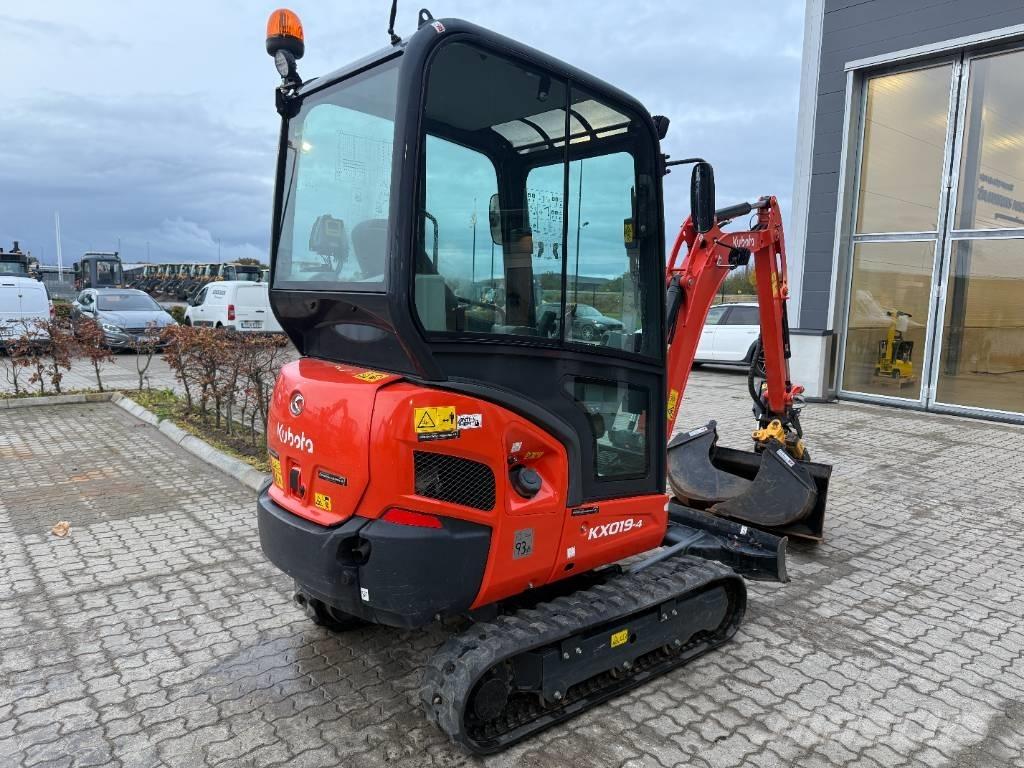 Kubota KX 019-4 Mini Escavadoras <7t