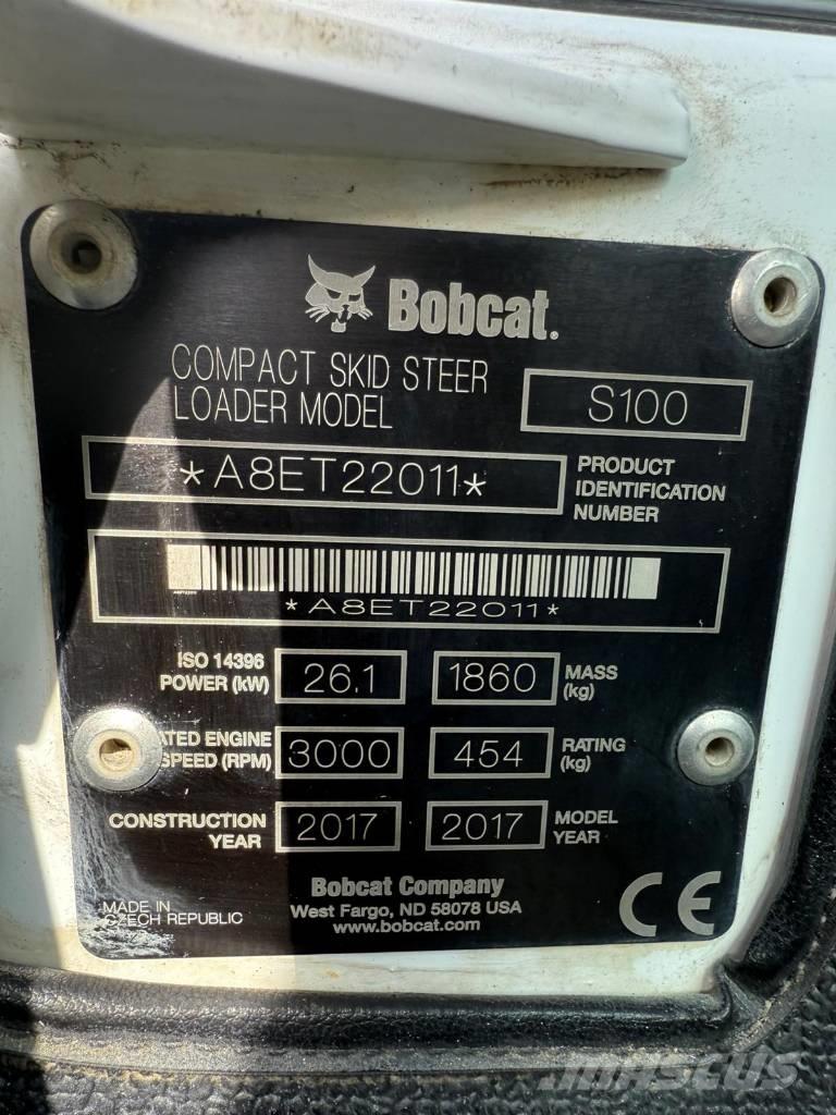 Bobcat S 100 Carregadoras de direcção deslizante