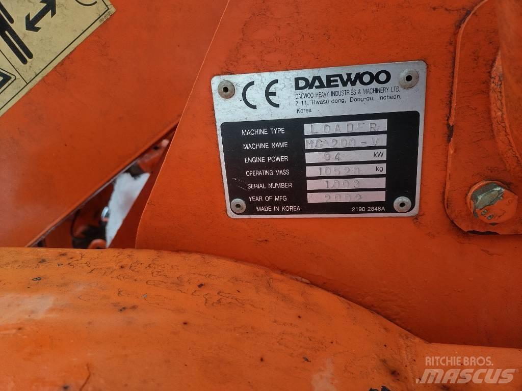 Daewoo 200-V Mega Pás carregadoras de rodas