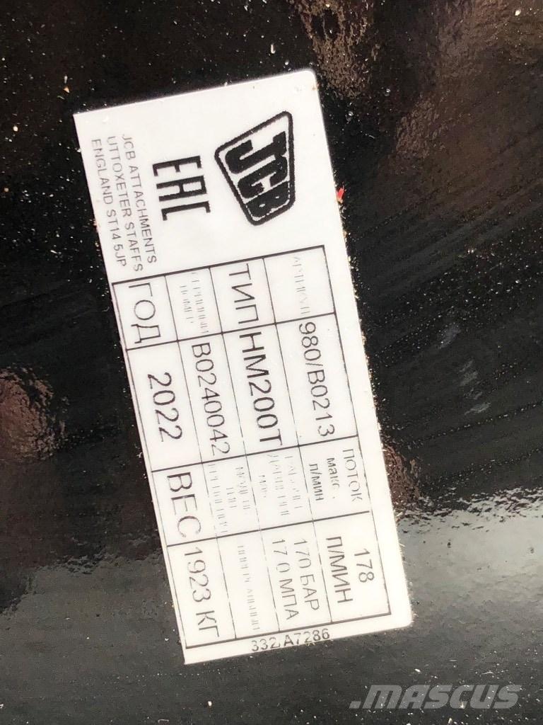 JCB HM200T Martelos Hidráulicos