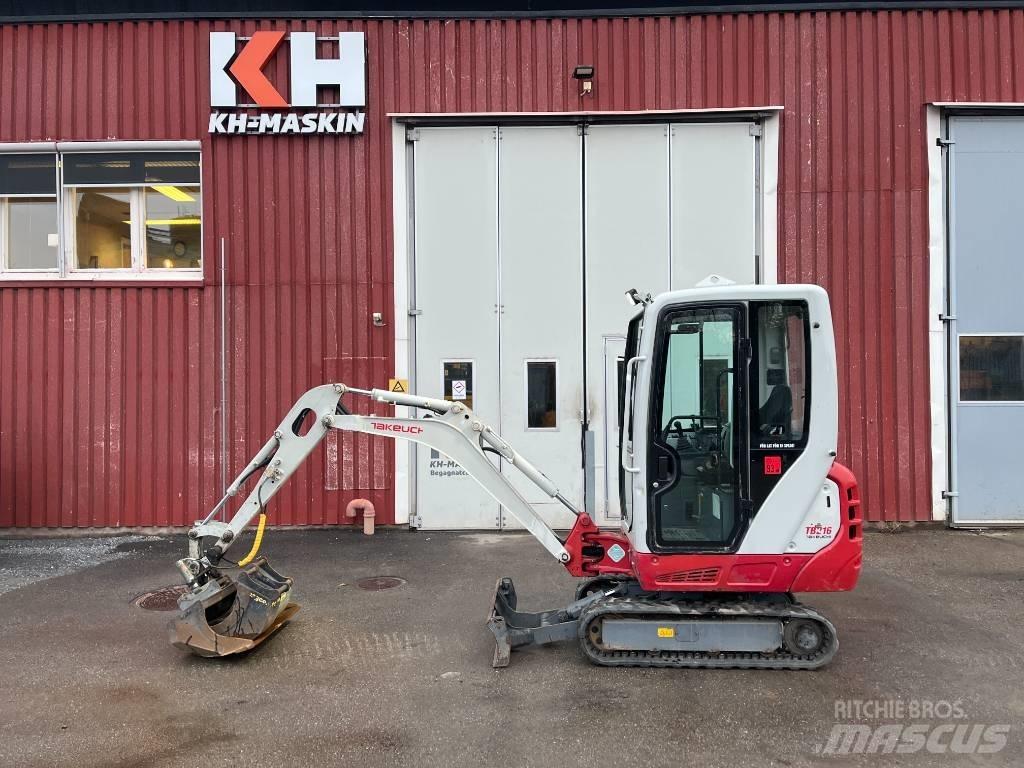 Takeuchi TB 216 Mini Escavadoras <7t