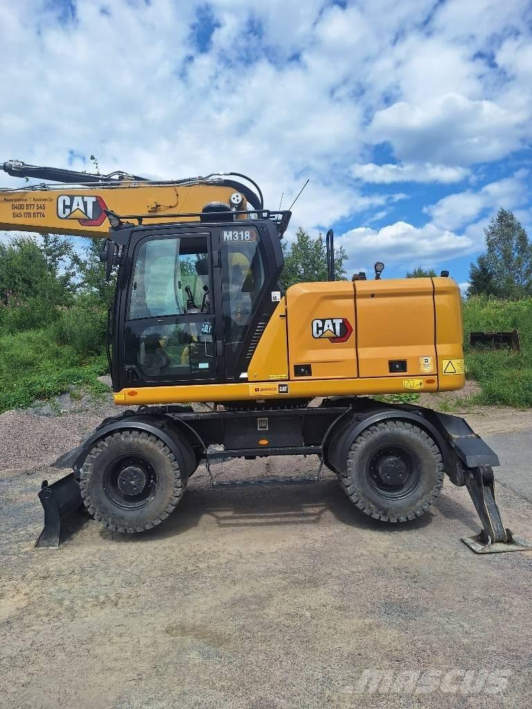 CAT M 318 Escavadoras de rodas
