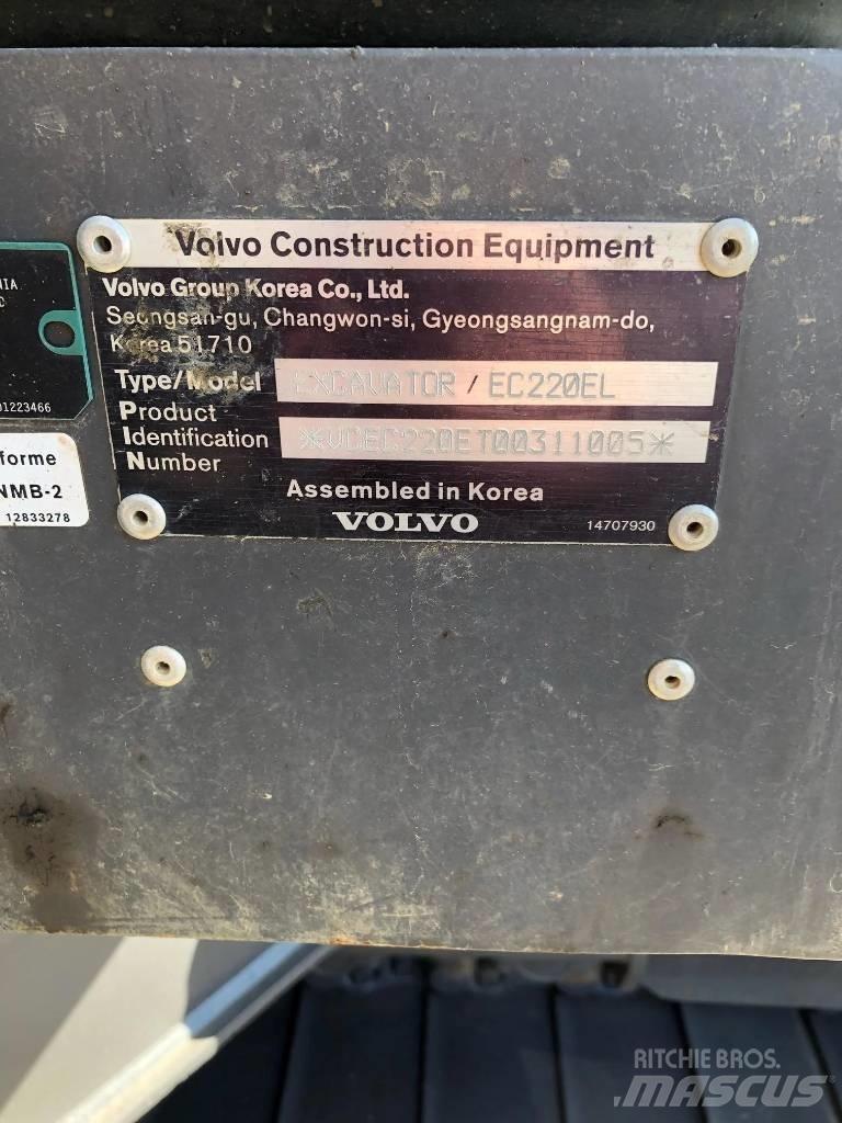 Volvo EC 220 EL Escavadoras Midi 7t - 12t