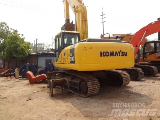Komatsu pc200-7 Escavadoras de rastos