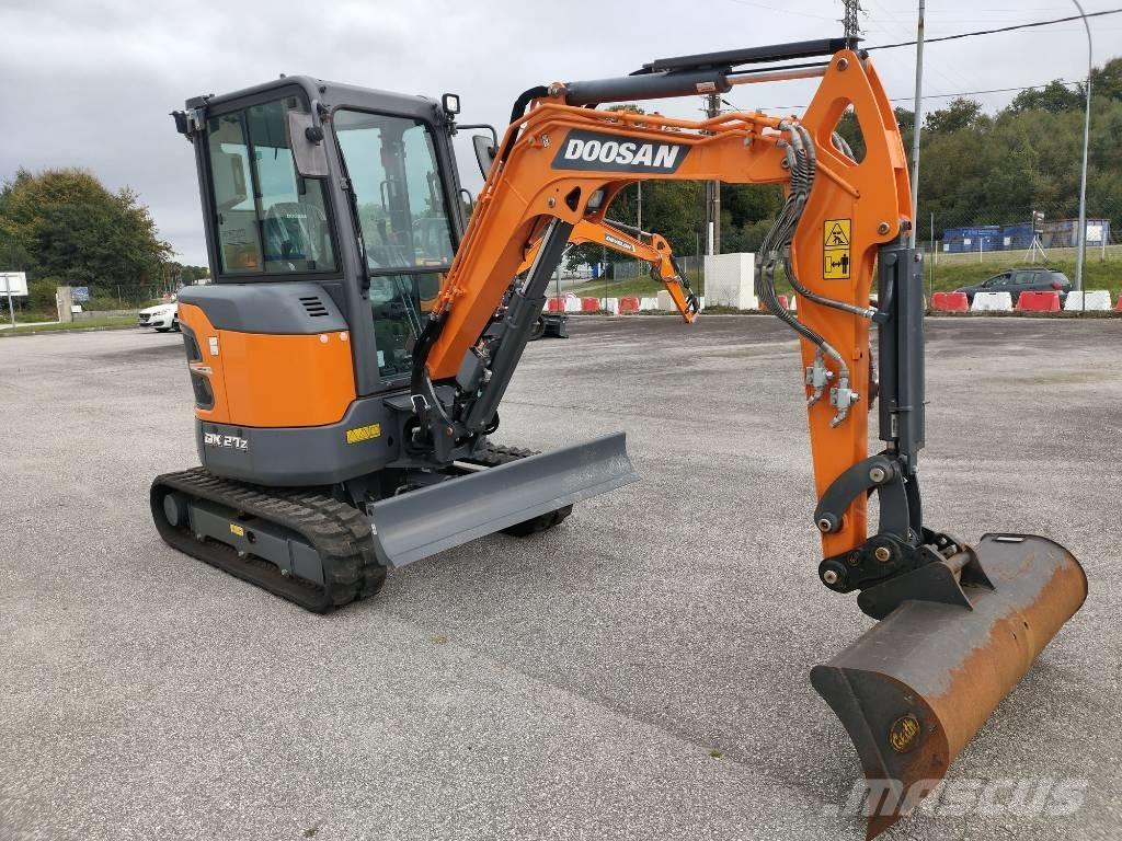 Doosan DX 27 Z Mini Escavadoras <7t