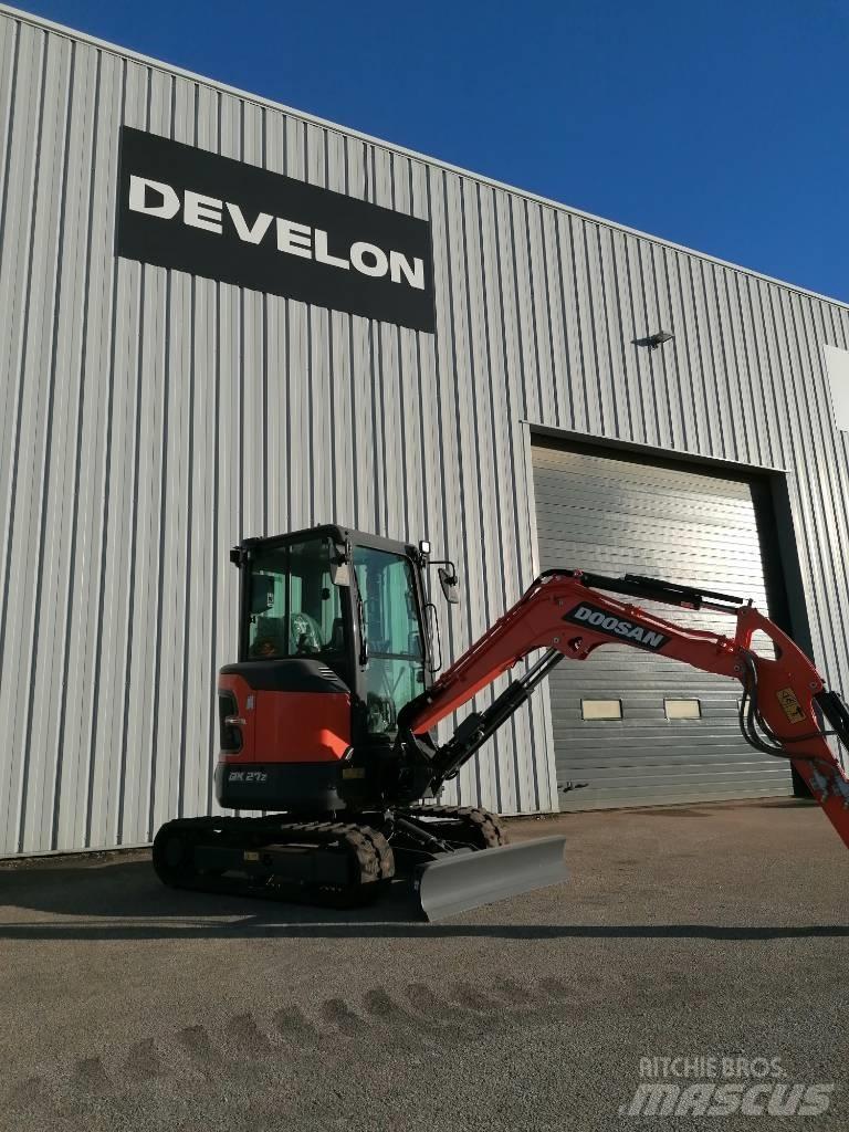 Doosan DX 27 Z Mini Escavadoras <7t