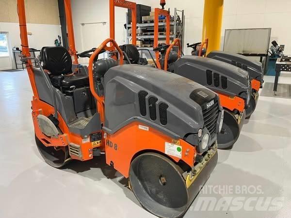 Hamm HD 8 Cilindros Compactadores tandem