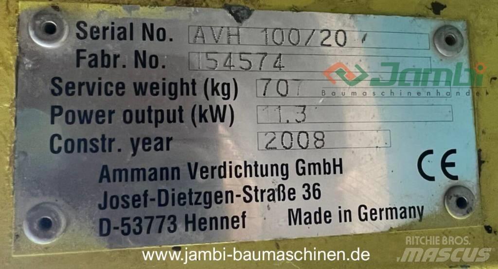 Ammann AVH 100-20 Placas compactadoras
