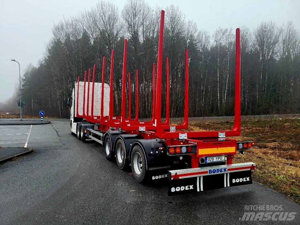 Bodex KIS3 Semi Reboques Transporte Madeira