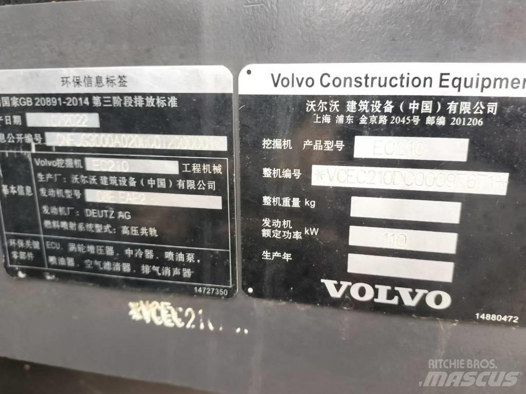 Volvo EC 210 Escavadoras de rastos