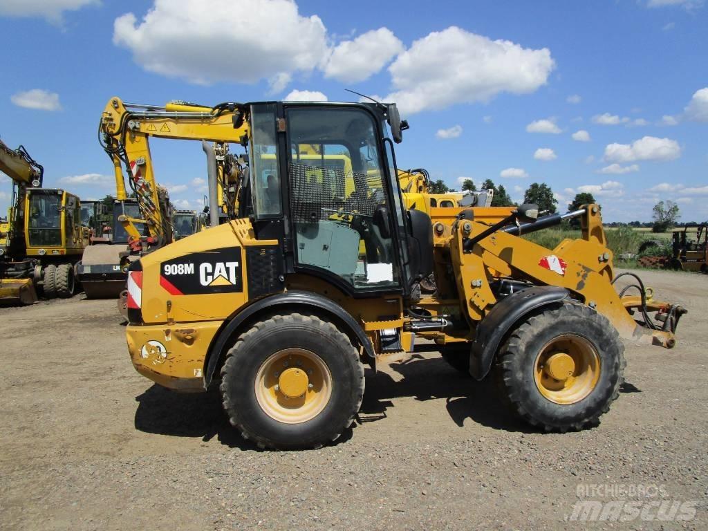 CAT 908 M Pás carregadoras de rodas