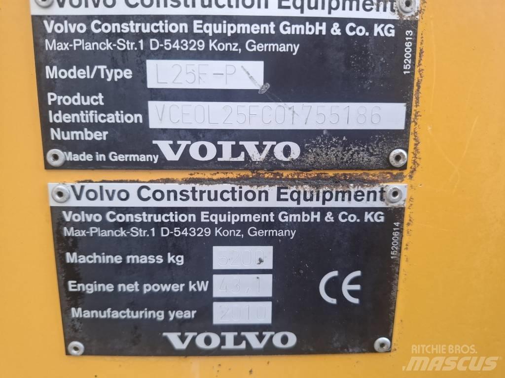 Volvo L 25 F-P Pás carregadoras de rodas