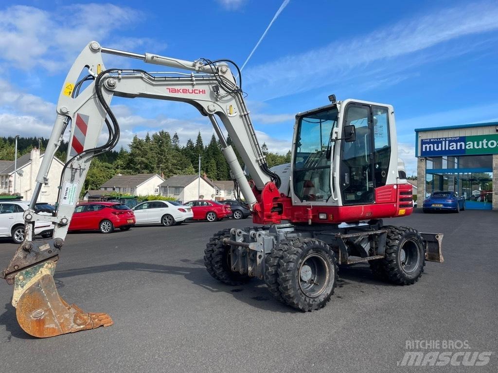 Takeuchi TB295W Escavadoras de rodas