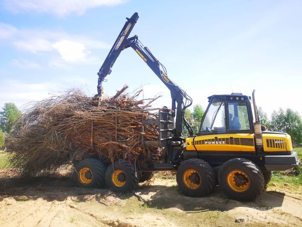 Ponsse Wisent 8W Forwarders florestais
