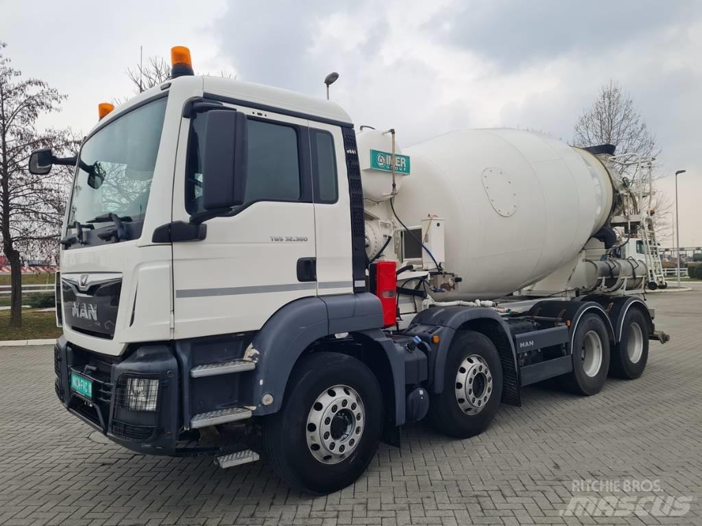 MAN 32.360 / IMER 9 m3 Camiões de betão