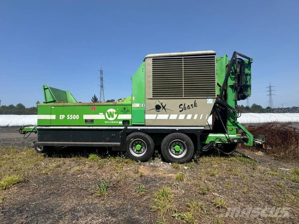 Willibald EP 5500 Trituradoras florestais