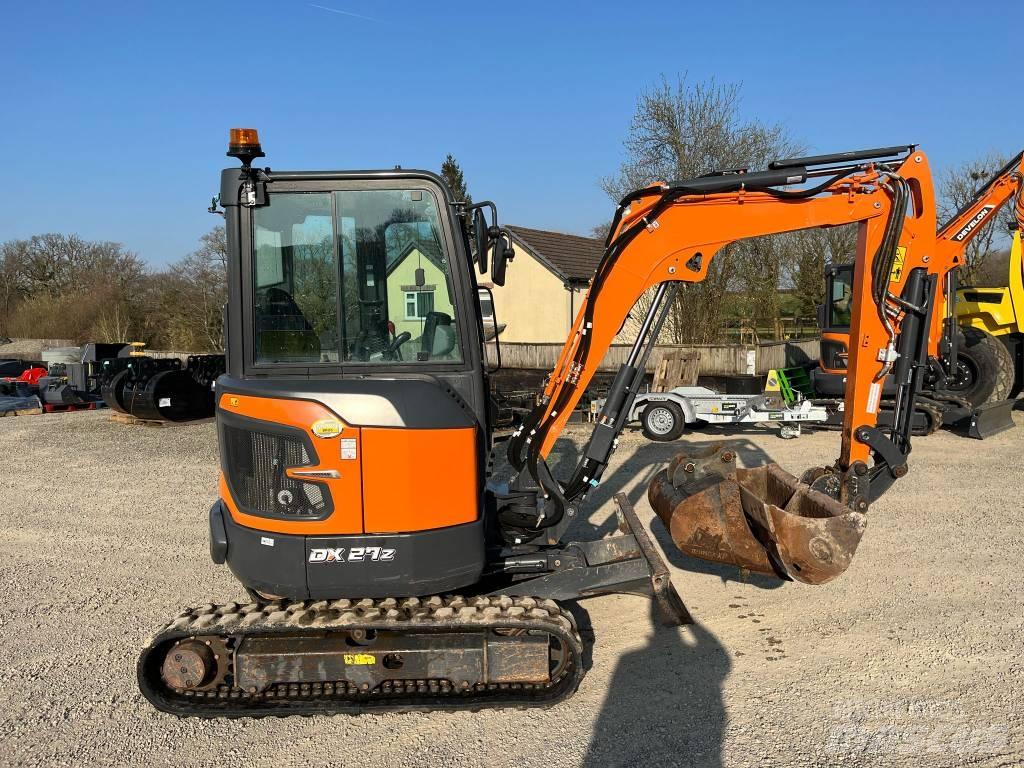 Doosan DX27z-7 Mini Escavadoras <7t