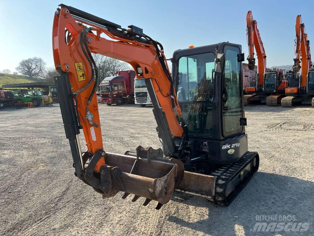 Doosan DX27z-7 Mini Escavadoras <7t