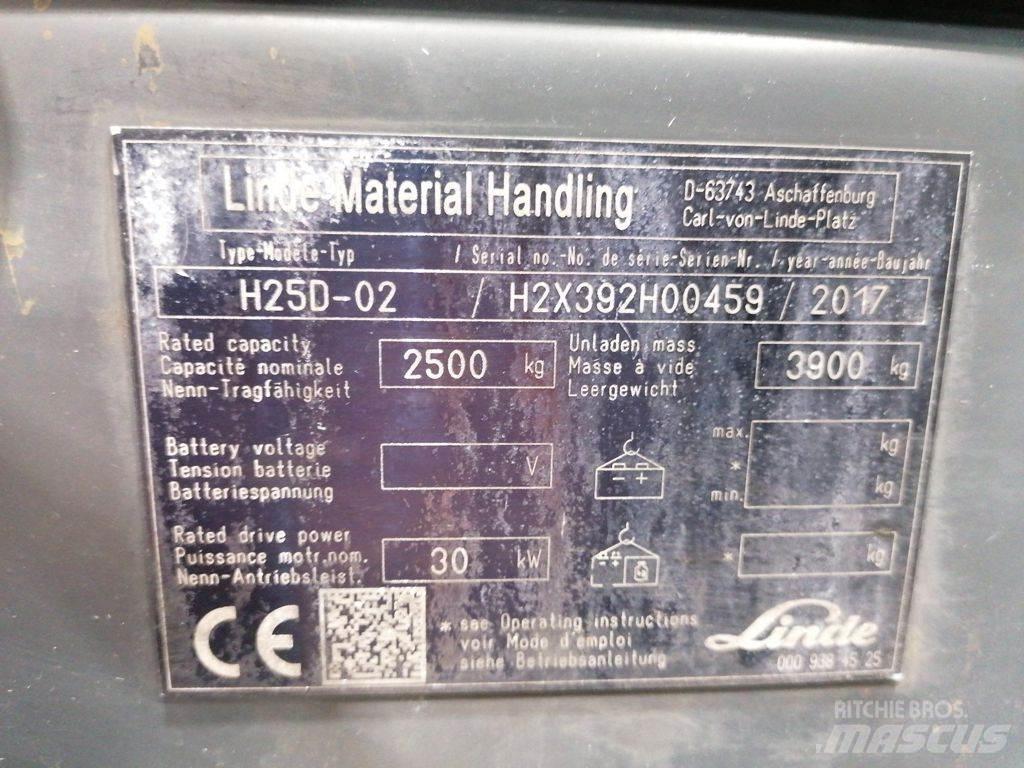 Linde H25D-02 Empilhadores Diesel