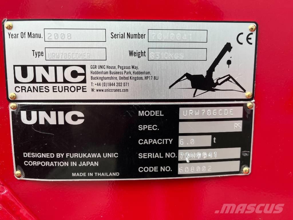 Unic URW 706 Mini gruas