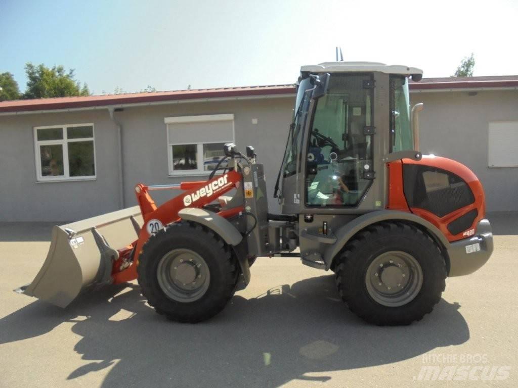Weycor AR 420 Pás carregadoras de rodas