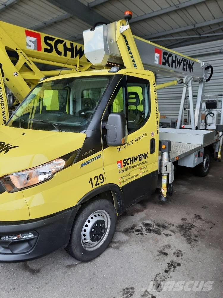 Multitel MJE 250 3.5 Plataformas aéreas montadas em camião