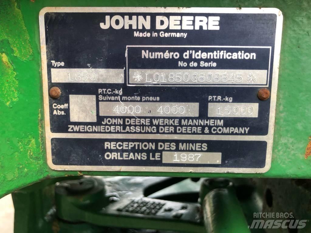 John Deere 1850 Tratores Agrícolas usados