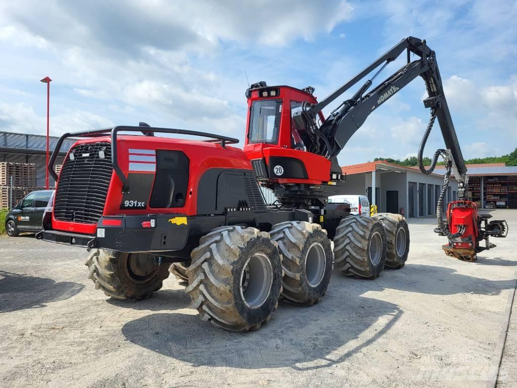 Komatsu 931 XC Processadores florestais