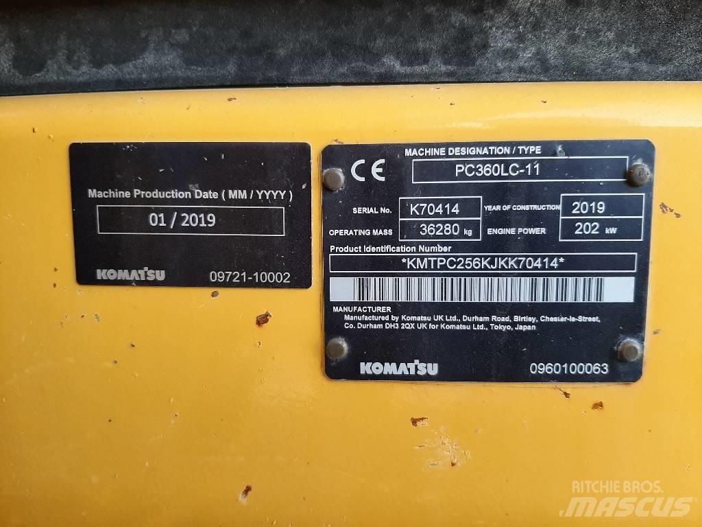 Komatsu PC 360 LC-11 Escavadoras de rastos
