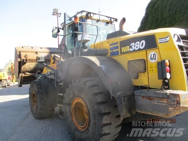 Komatsu WA 380 Pás carregadoras de rodas