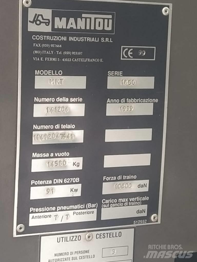 Manitou MRT 1850 Manipuladores telescópicos