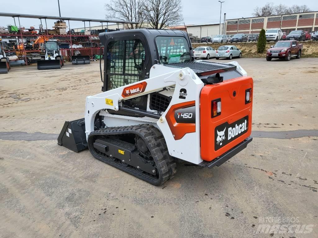 Bobcat T 450 Carregadoras de direcção deslizante