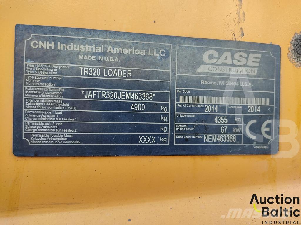 CASE TR 320 Pás Carregadoras de rastos